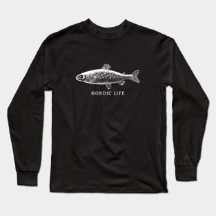 Nordic Life Salmon Long Sleeve T-Shirt